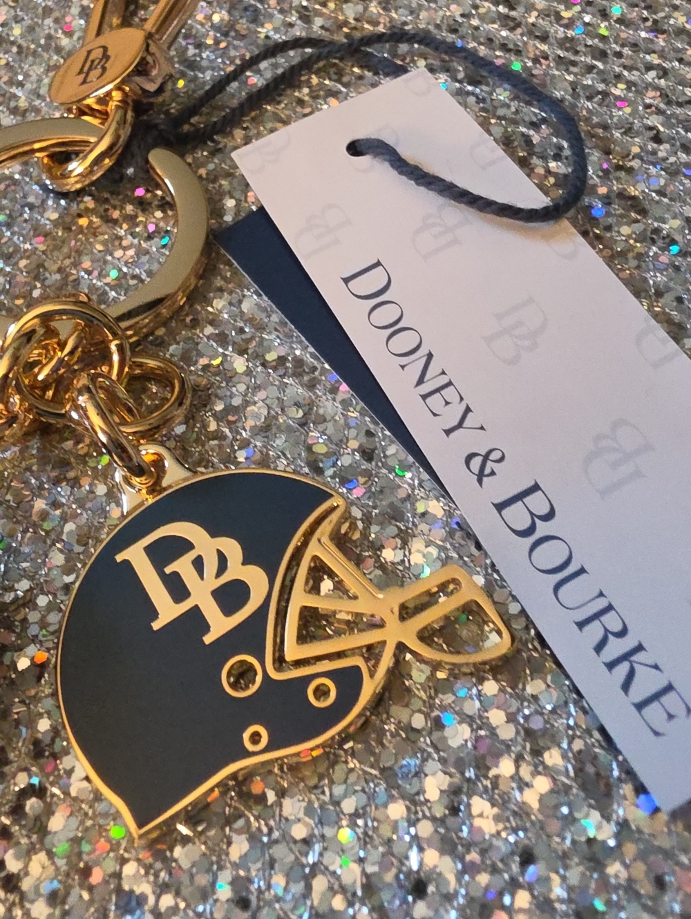 Dooney & Bourke Football Bagcharm - Picture 3 of 4